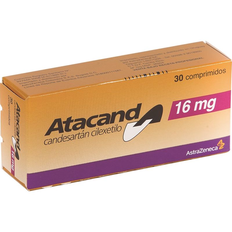 Atacand 16Mg X 30 Comprimidos