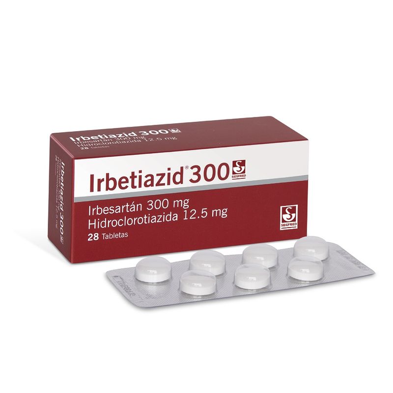 Irbertiazid 300/150Mg X 28 Comprimidos