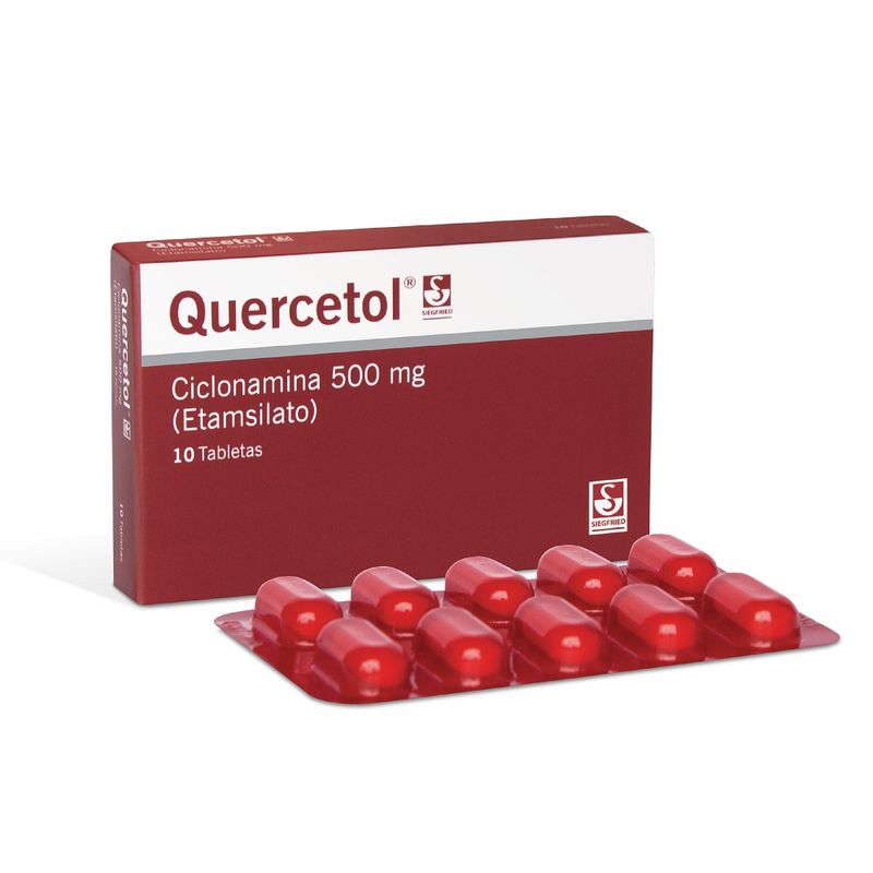 Quercetol Ciclonamina 500Mg X 10 Tabletas