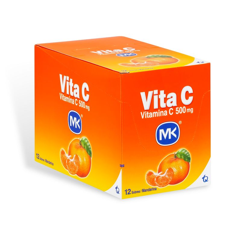 Vitamina C Mk Mandarina Caja X 12 Sobres X 500Mg