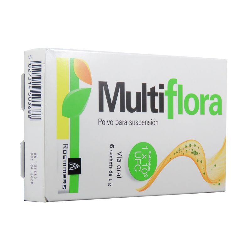 Multiflora Polvo Para Suspension X 6 Sobres