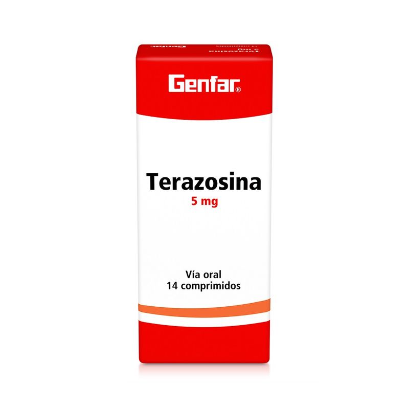 Terazosina 5Mg X 14 Comprimidos