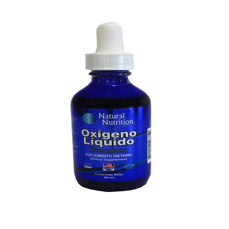 Oxigeno Liquido Natural Nutrition Gotas X 60Ml