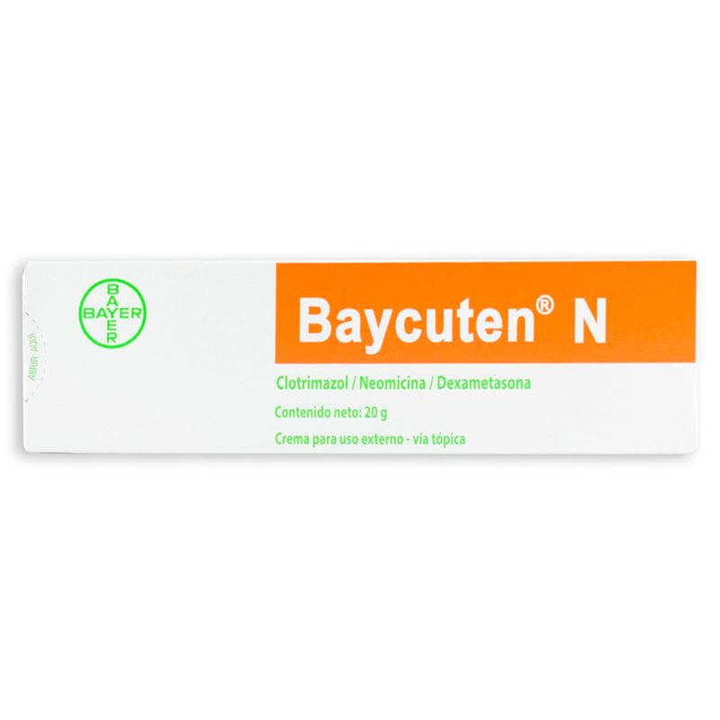 Baycuten N Crema Topica 100Mg X 20G