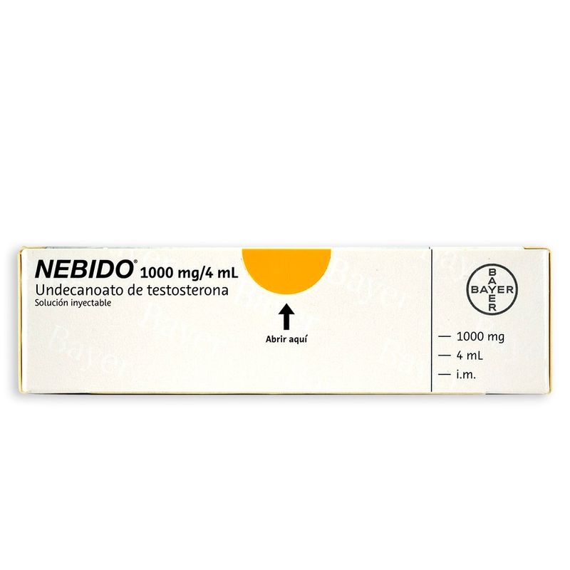 Nebido 1000Mg/4Ml X 1 Ampolla Inyectable