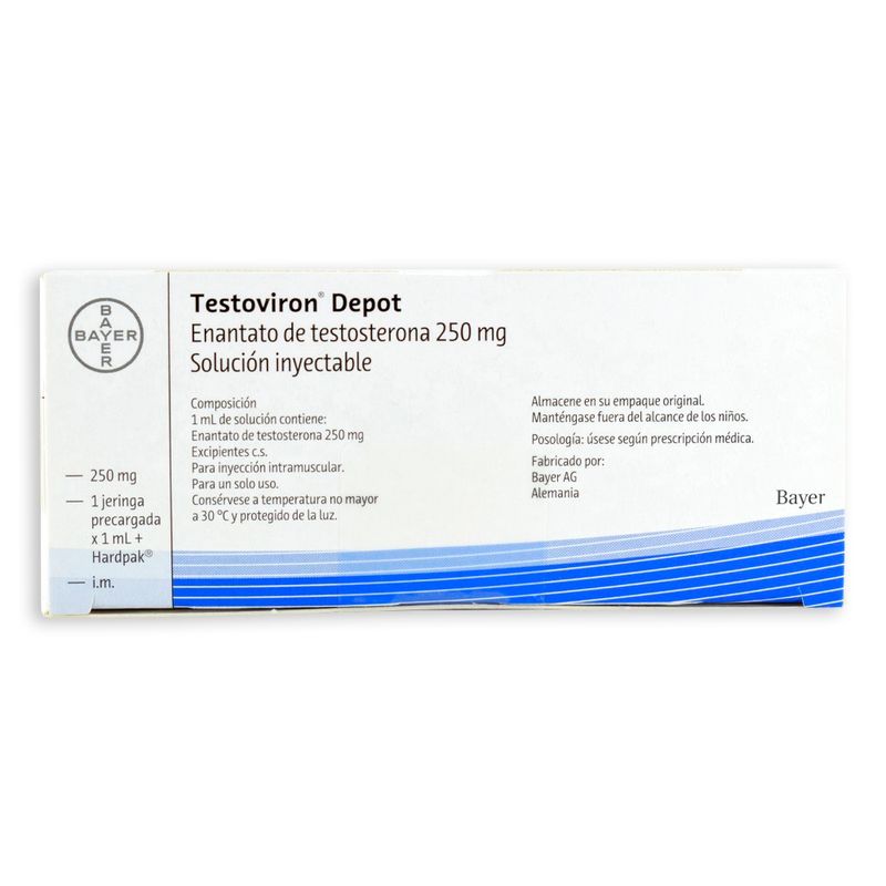 Testoviron Depot 1Ml/250Mg Solucion Inyectable - Farma Chex