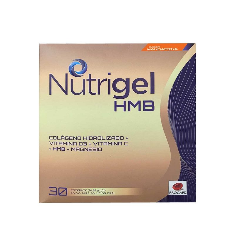 Nutrigel Hmb Polvo Mandarina X 30 Sobres