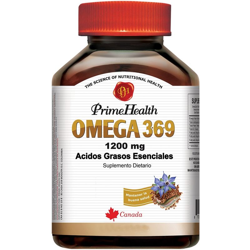 Omega 369 Prime Health 1200Mg X 60 Sofgels