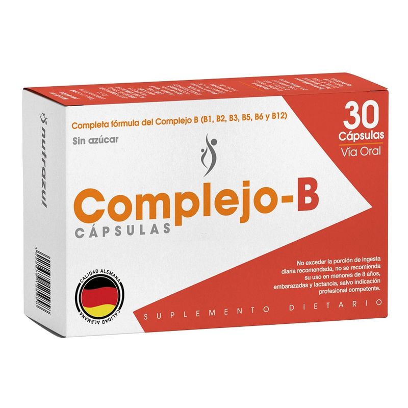 Complejo B Nutrazul X 30 Capsulas