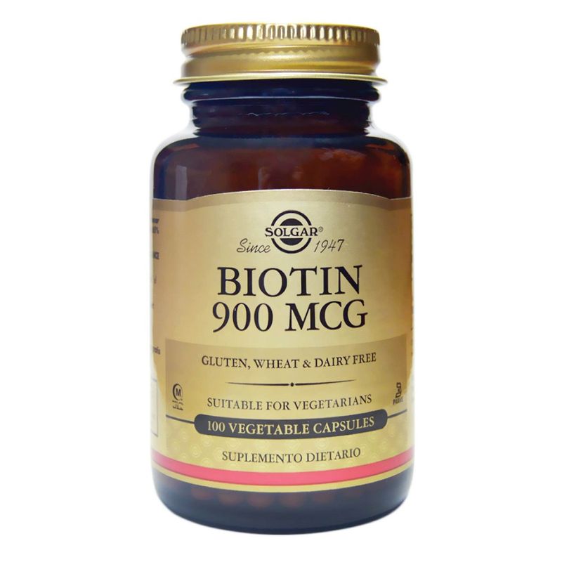 Biotin Solgar 900 Mcg X 100 Capsulas