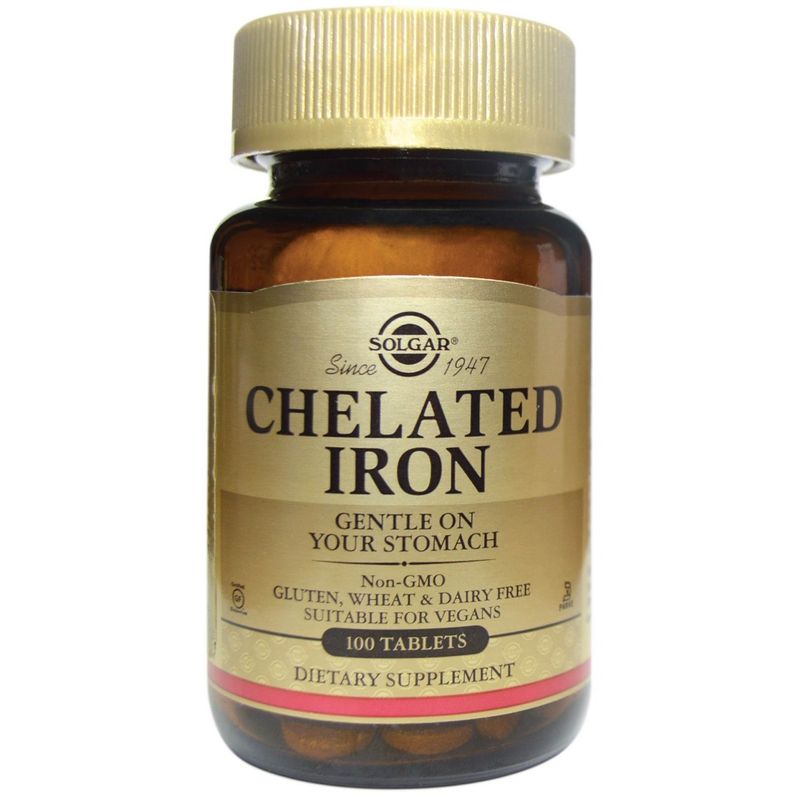 Chelated Iron X 100 Tabletas