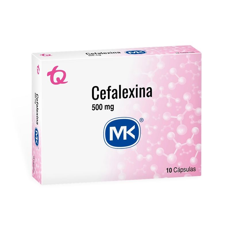 Cefalexina Mk 500Mg Caja X 10 Capsulas