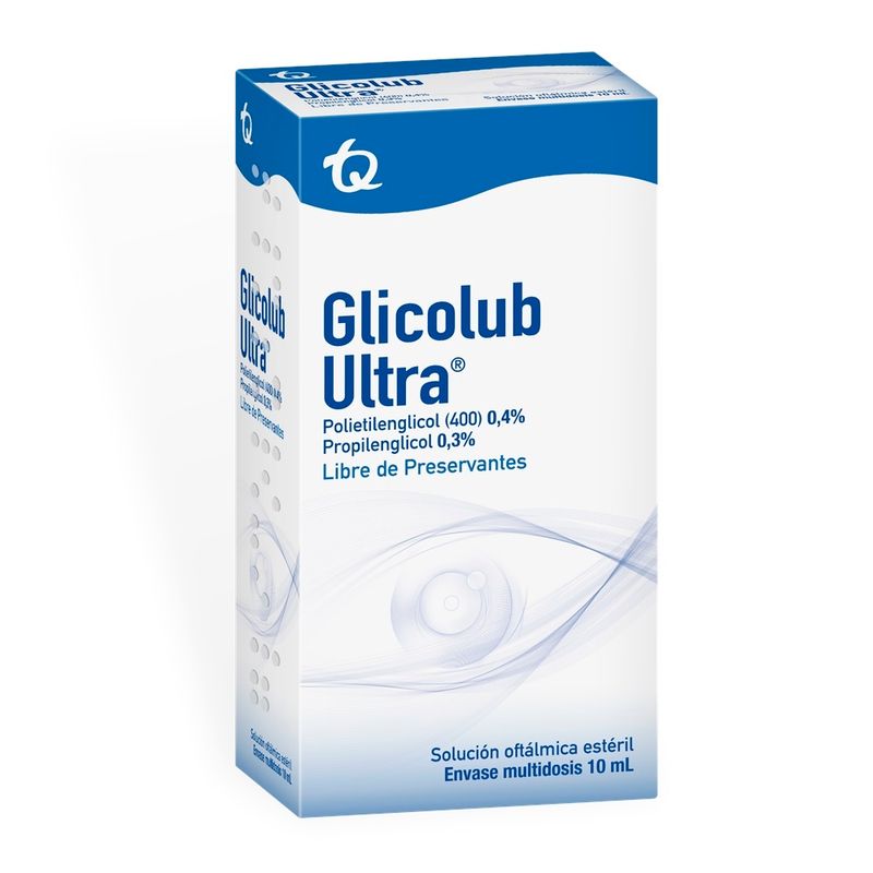 Glicolub Ultra Suspension Oftalmica 0.4%/0.3% X 10Ml