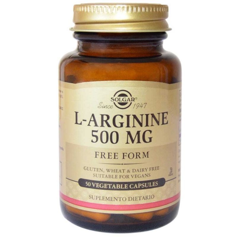 L-Arginine Solgar 500Mg X 50 Capsulas