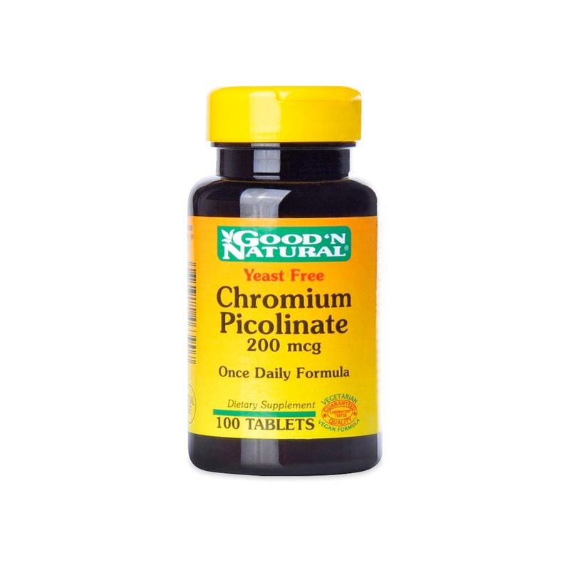 Chromium Picolinate 200Mcg Good Natural X 100 Tabletas