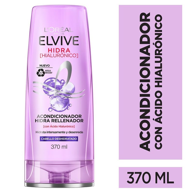 ACONDICIONADOR ELVIVE HIDRA HIALURONICO 370 ML