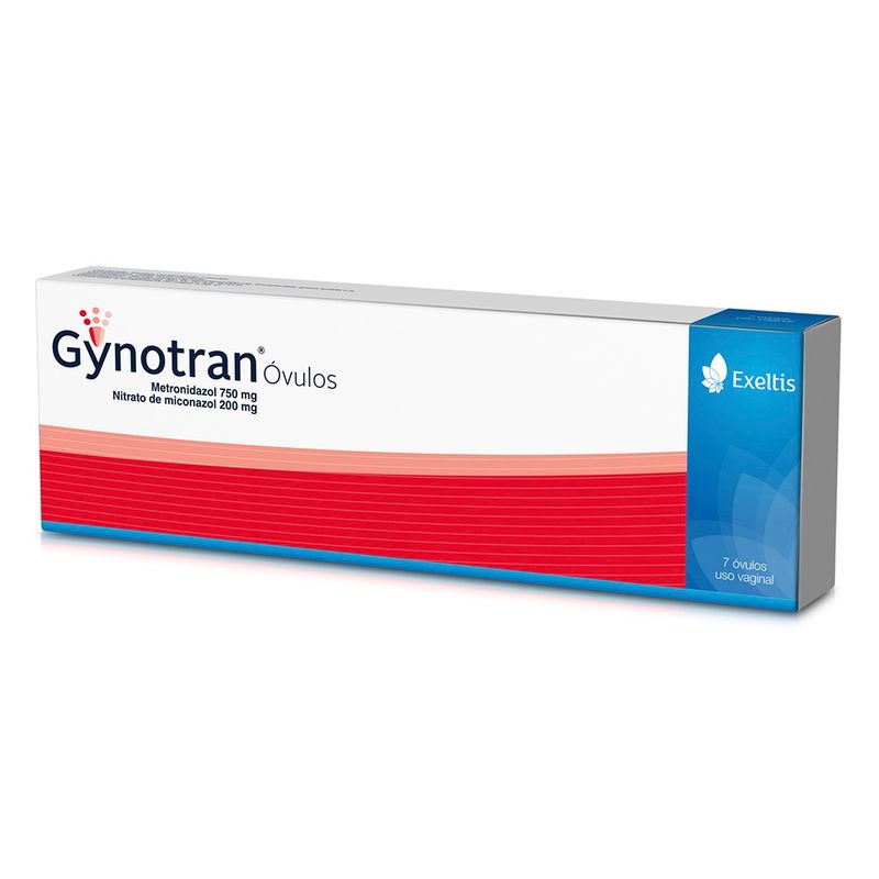 Gynotran 700/200Mg Caja X 7 Ovulos Vaginales