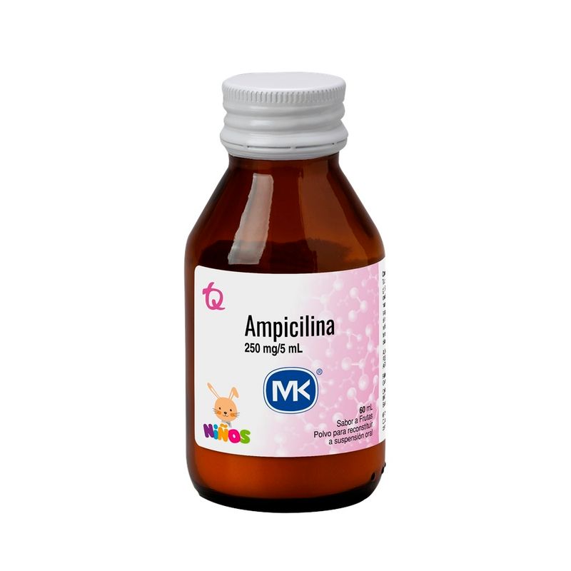 AMPICILINA MK 250 MG X 60 ML