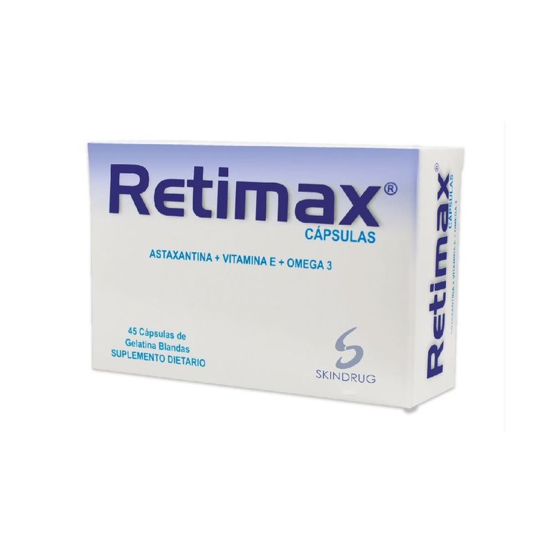 Retimax 45 Capsulas De Gelatina Blanda