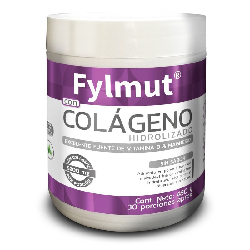 Colageno Hidrolizado Fylmut Sin Sabor X 480G