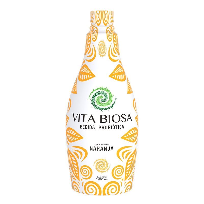 Bebida Probiotica Vita Biosa Sabor Naranja X 1000ml
