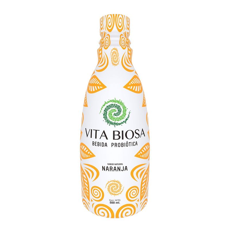 Bebida Probiótica Vita Biosa Sabor Naranja X 500ml