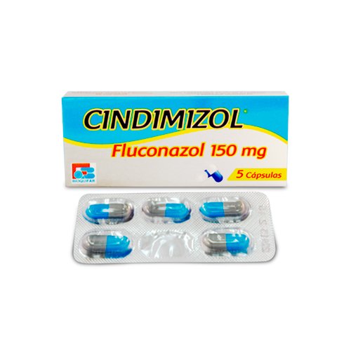 CINDIMIZOL 150 MG (FLUCONAZOL) 5 CAPSULAS