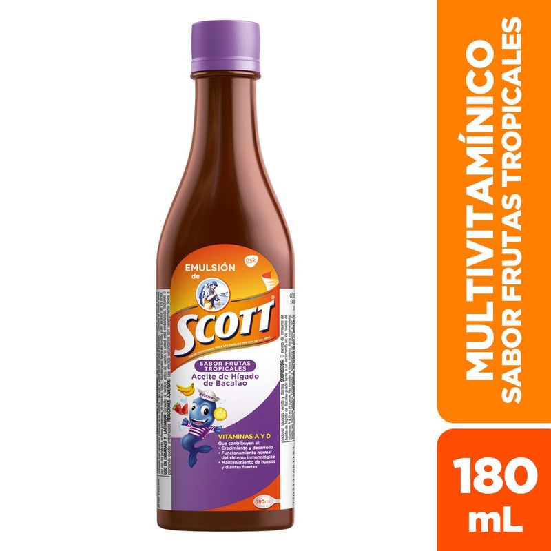 EMULSION SCOTT FRUTAS TROPICALES 180 ML