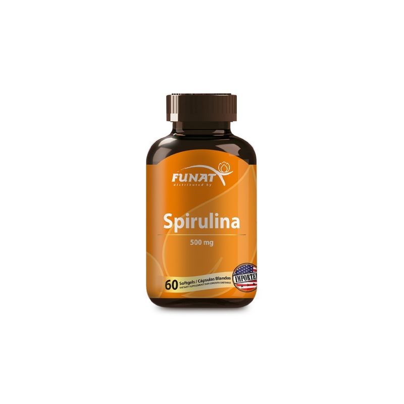 Spirulina Funat 500mg X 60 Capsulas