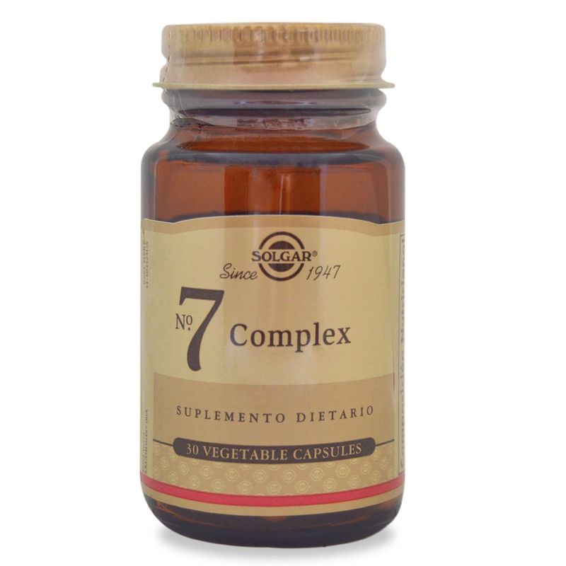 No.7 Complex Solgar Vegetales X 30 Capsulas