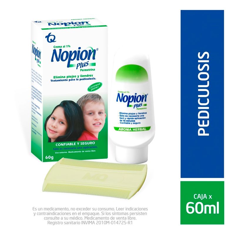 Nopion Plus Crema Al 1% Frasco X 60G