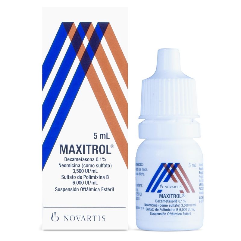 Maxitrol Solucion Oftalmica Frasco X 5Ml