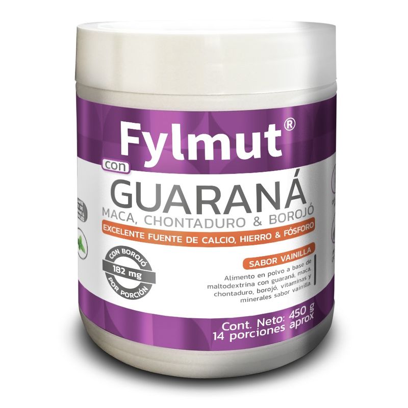 Guarana Fylmut Sabor Vainilla X 450g