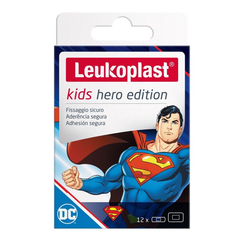 Curas Leukoplast Kids Hero Super Man X 12und