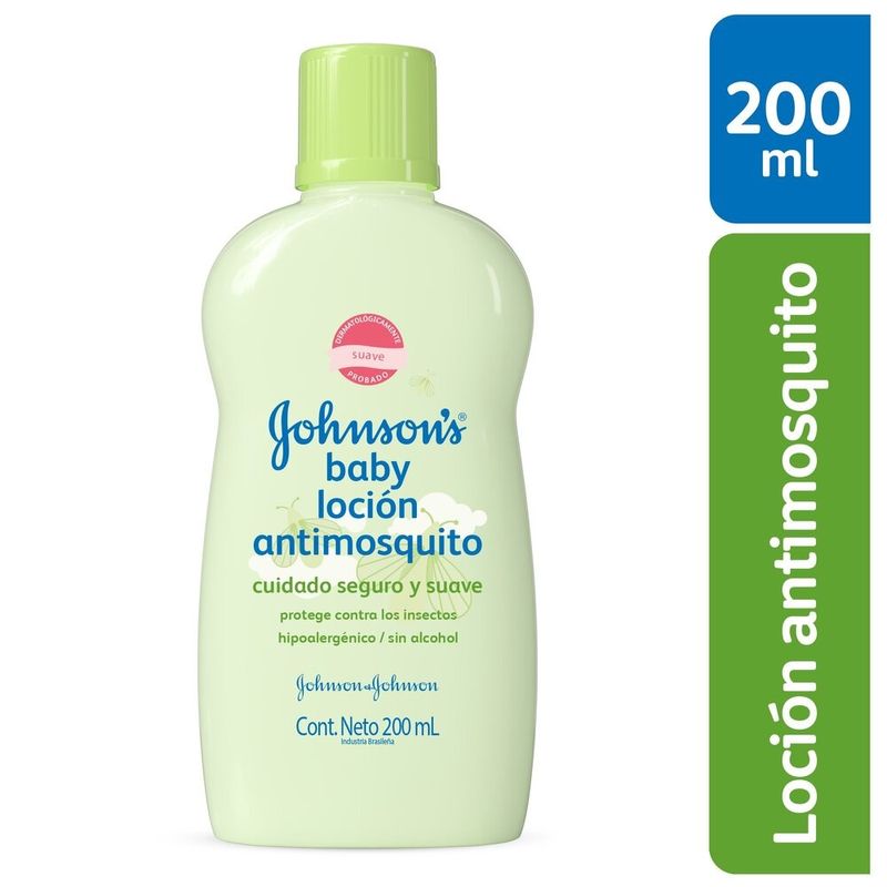 LOCION JOHNSON BABY ANTIMOSQUITO 200 ML