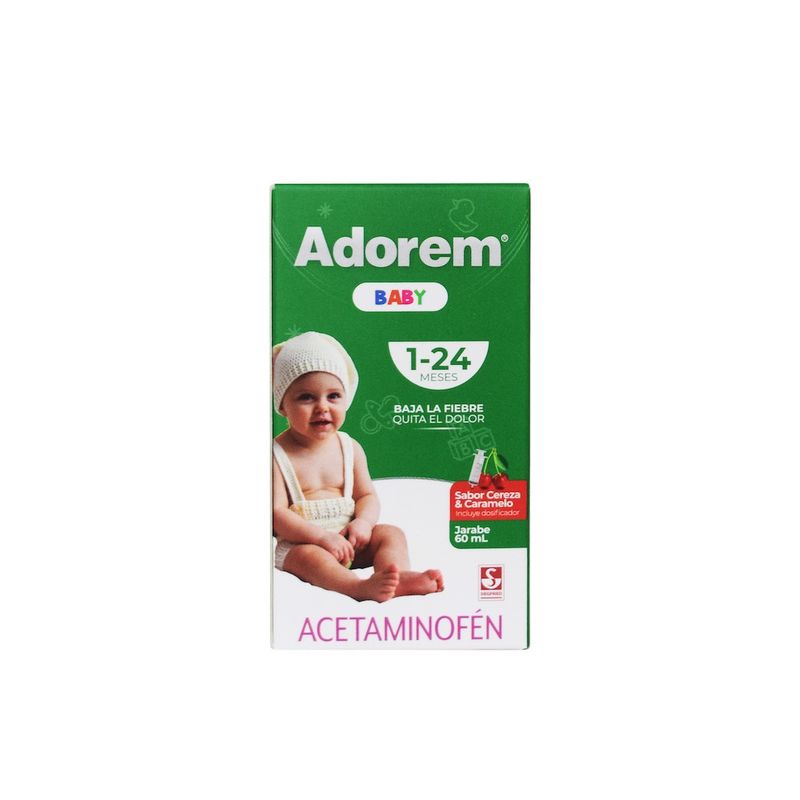 Adorem Baby Jarabe Sabor Cereza Caramelo X 60ml