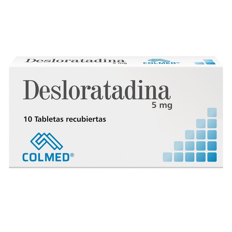 Desloratadina Colmed 5mg X 10 Tabletas