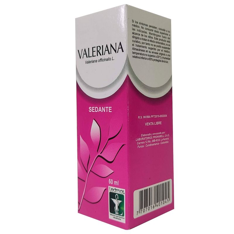 Valeriana Valseled Solucion Oral Sedante 60Ml