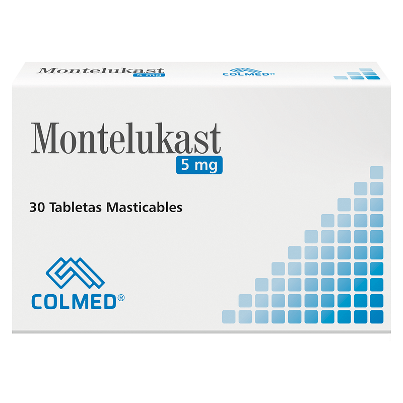 Montelukast Colmed 5mg X 30 Tabletas