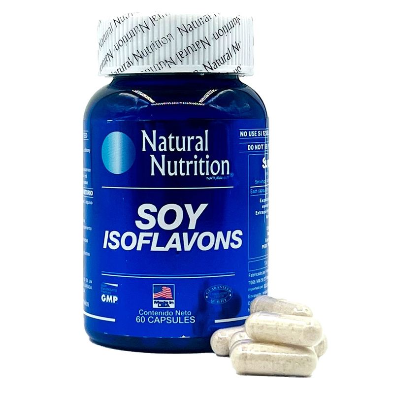 Isoflavonas Soya Natural Nutrition 8.5Mg X 60 Capsulas