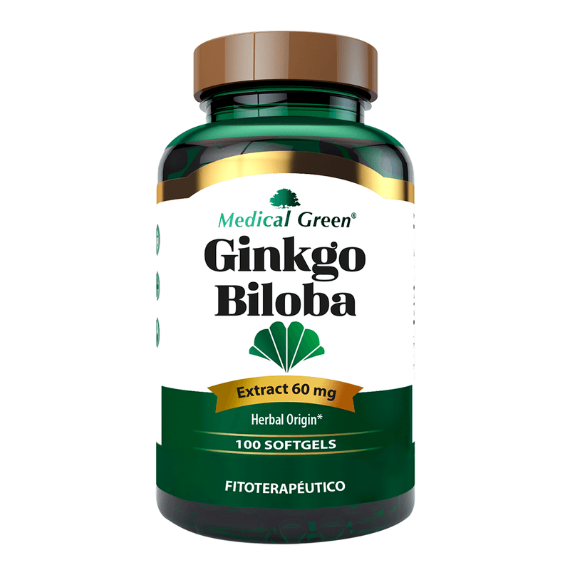 Ginkgo Biloba 60mg X 100 Tabletas