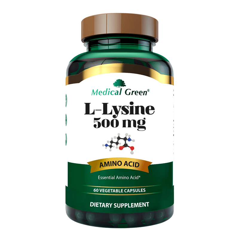 L-Lysine Medical Green 500mg X 60 Capsulas