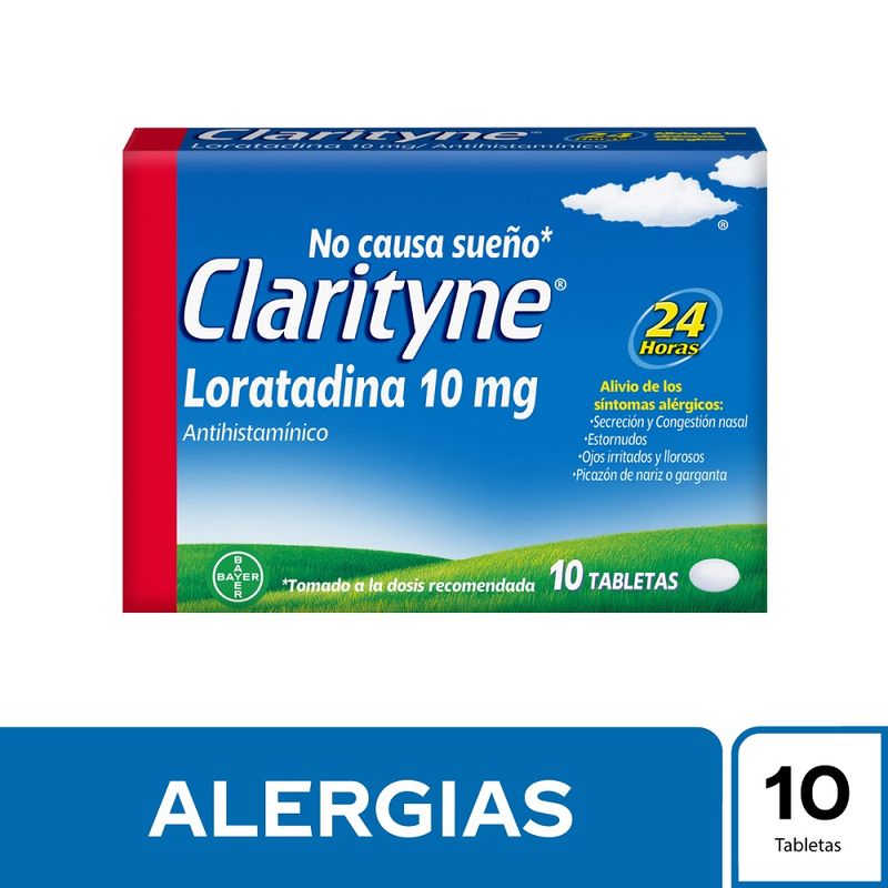 Clarityne 10mg X 10 Tabletas