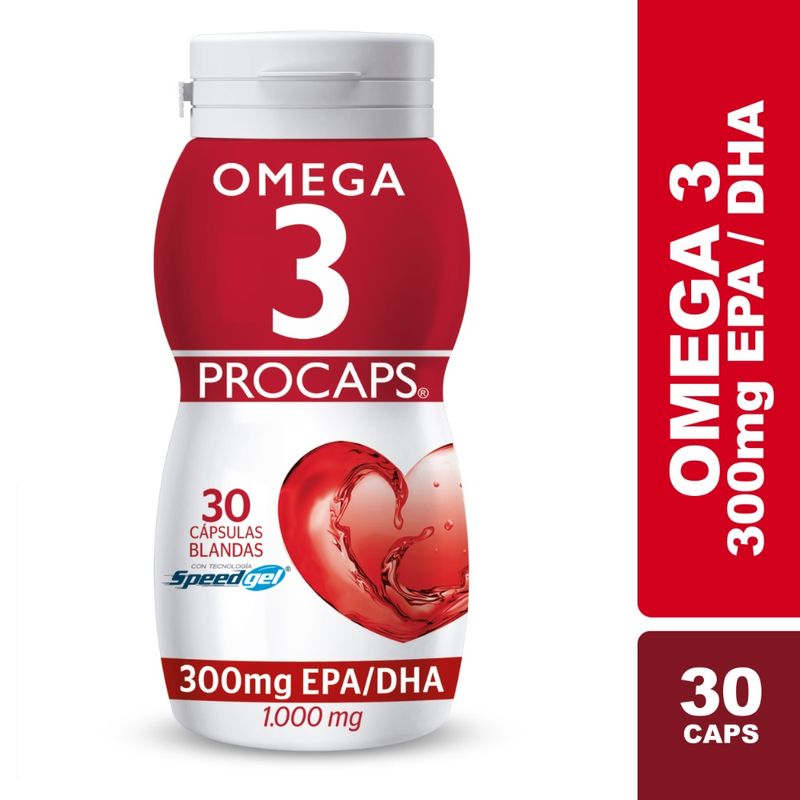 Omega 3 Procaps 300Mg Epa/Dha X 30 Capsulas