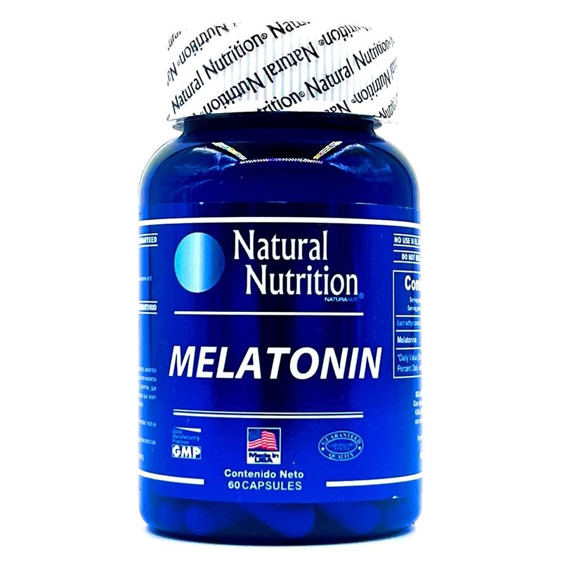 Melatonin 3Mg Natural Nutrition X 60 Cap