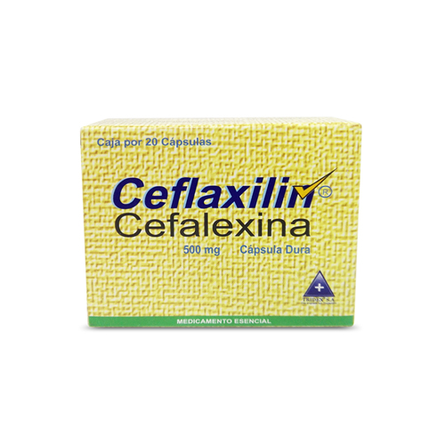 Ceflaxilin 500 mg Caja Con 20 Cápsulas
