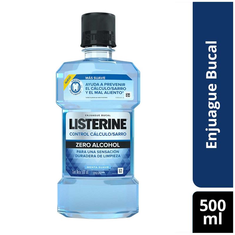 LISTERINE CONTROL CALCULO ZERO 500 ML