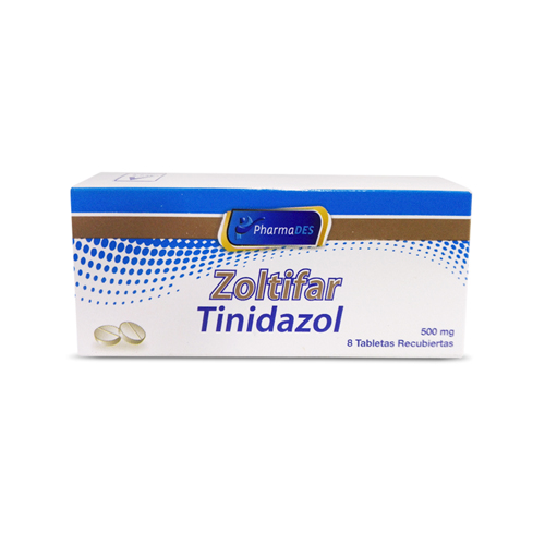 Zoltifar 500 mg Caja Con 8 Tabletas