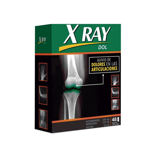 X RAY DOL 48 TABLETAS