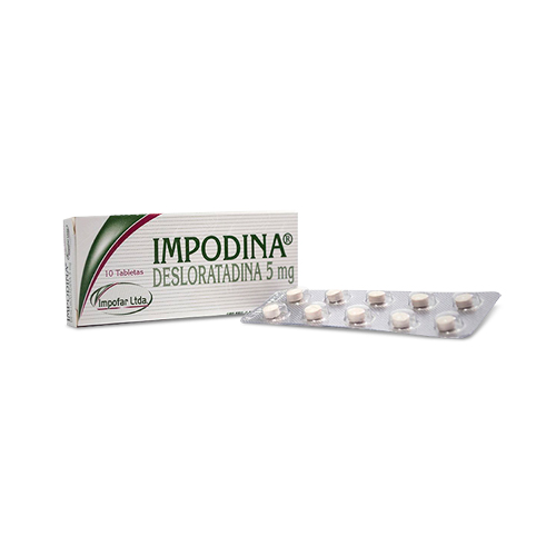 Impodina 5 Mg Caja Con 10 Tabletas